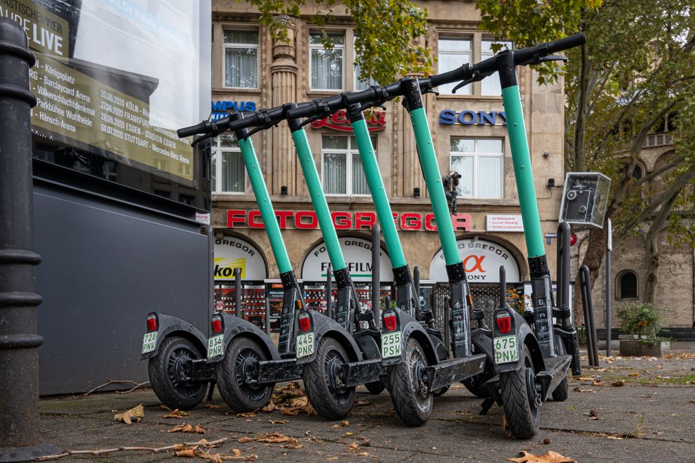 Leih-Scooter in Köln