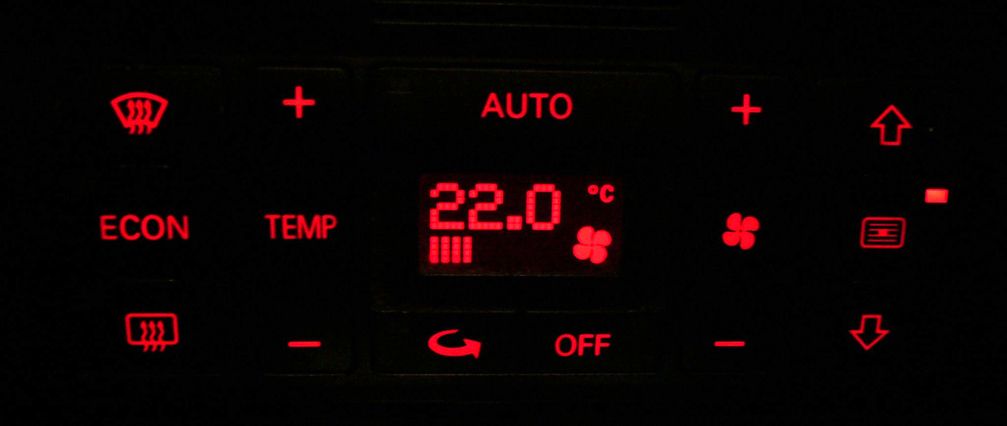 Bedienungseinheit einer Kfz-Klimaautomatik