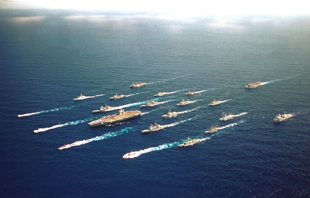 Schlachtgruppe mit USS Abraham Lincoln (Symbolbild)