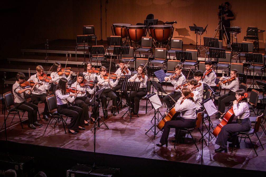 Jugend-Streichorchester der Philharmonischen Akademie Musicarium Bild: Musicarium Brazilian Philharmomi Fotograf: Musicarium Brazilian Philharmomi