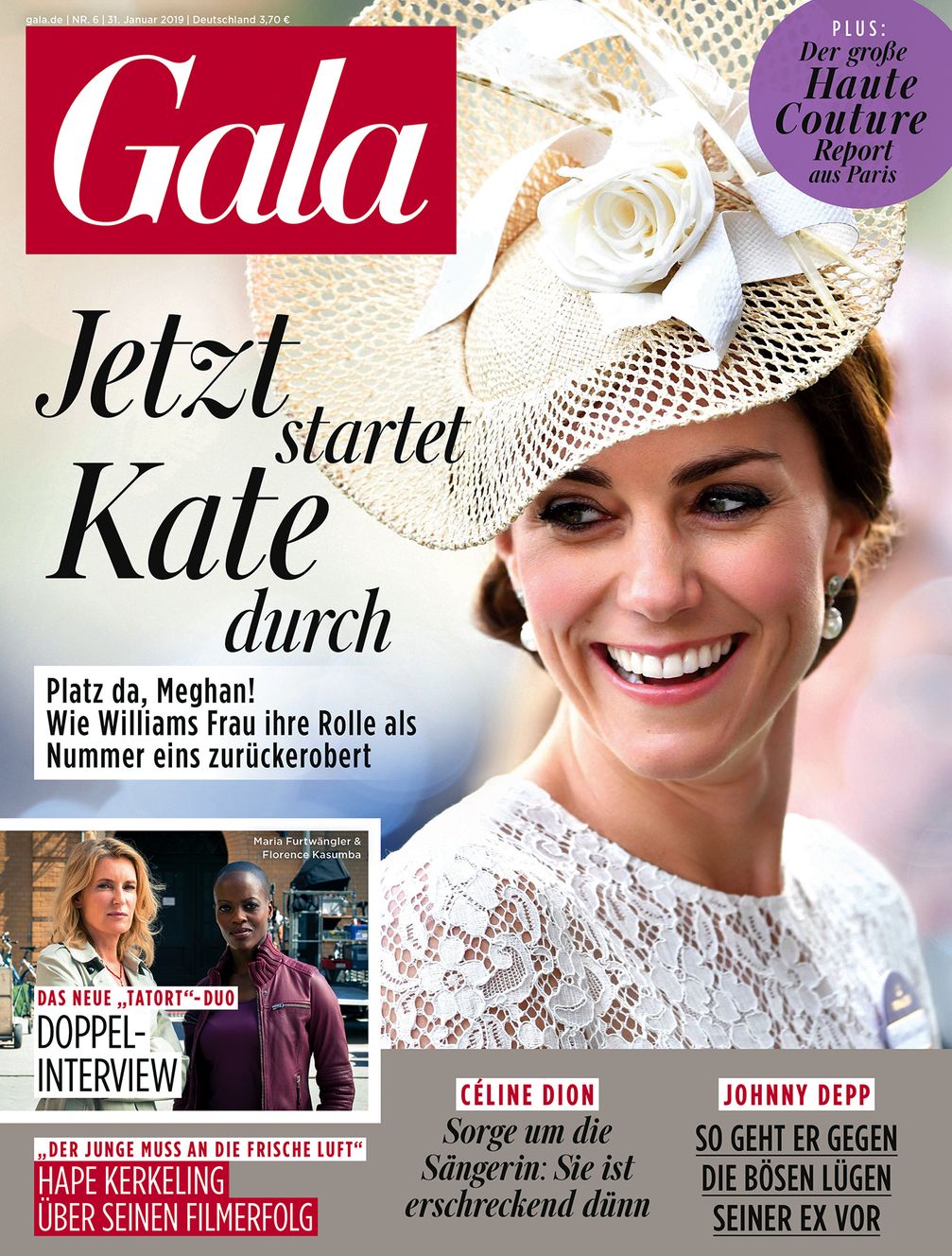 Cover GALA, Heft 06/2019 ab morgen im Handel. Bild: "obs/Gruner+Jahr, Gala"