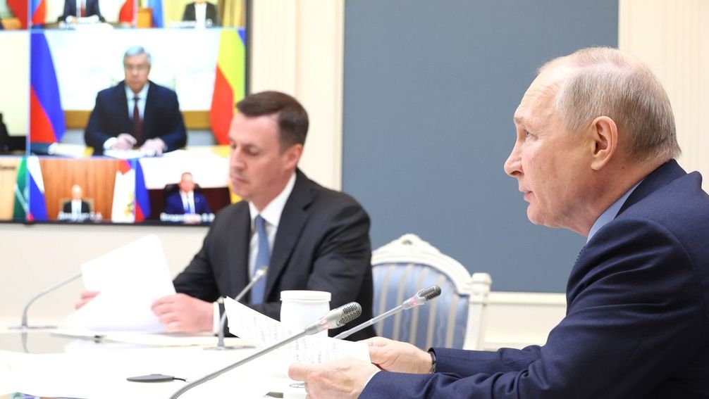 Wladimir Putin (2023) Bild: Russisches Präsidialamt