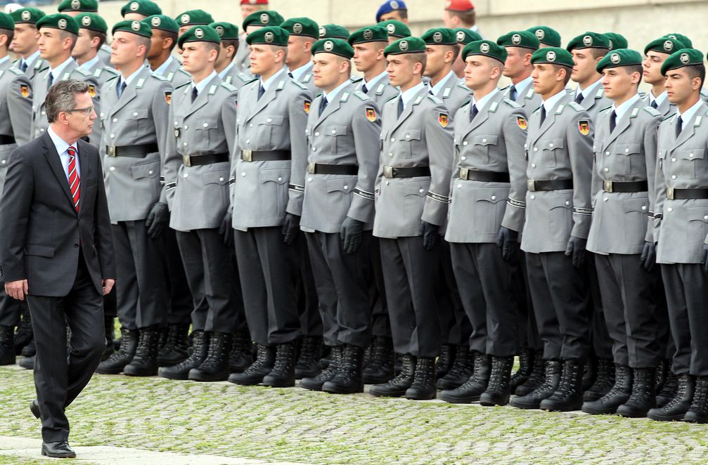 Deutsche Rekruten im Dienstgrad Grenadier (Symbolbild)