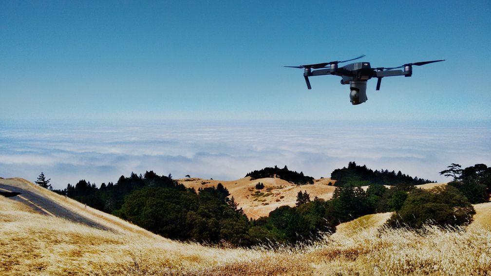 So könnte der fliegende Wächer aussehen und Brände in den Wäldern weltweit bekämpfen Bild: Guardian Technologies GmbH Fotograf: Guardian Technologies GmbH