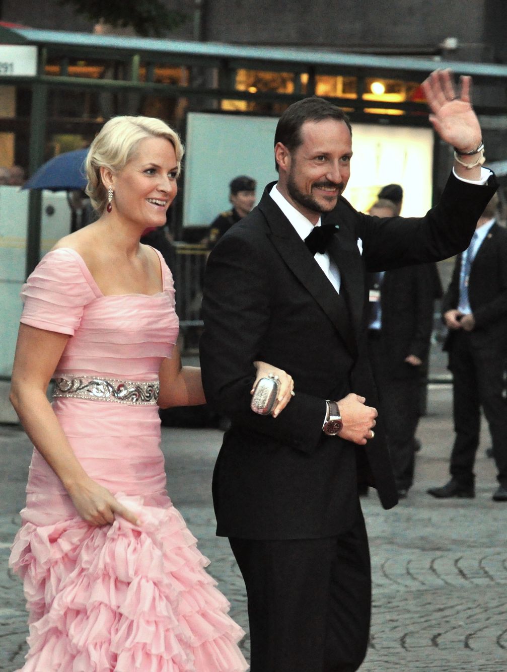 Mette-Marit mit Haakon (2010)