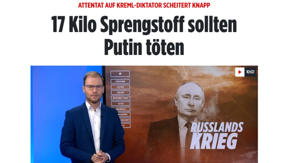 Bild: Screenshot Bild-Webseite / RT