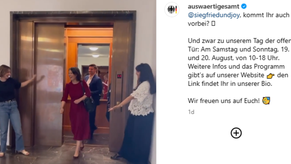 Bild: Screenshot: Instagram / auswärtigesamt