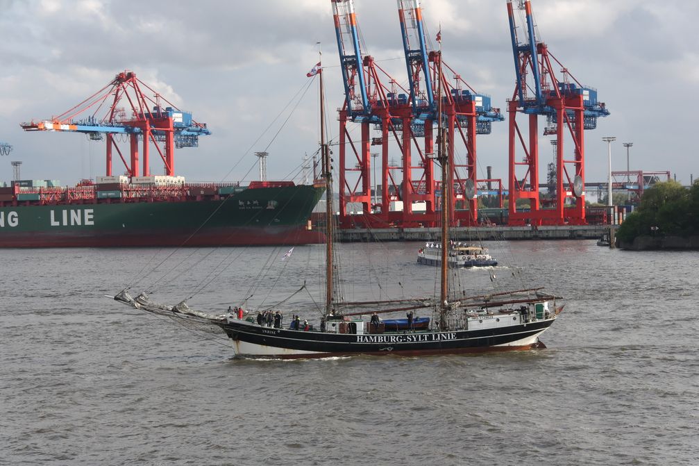 Undine im Waltershofer Hafen