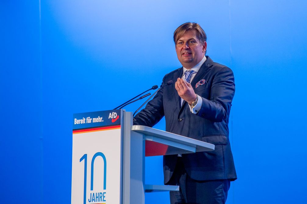 Maximilian Krah (2023) Bild: AfD Deutschland