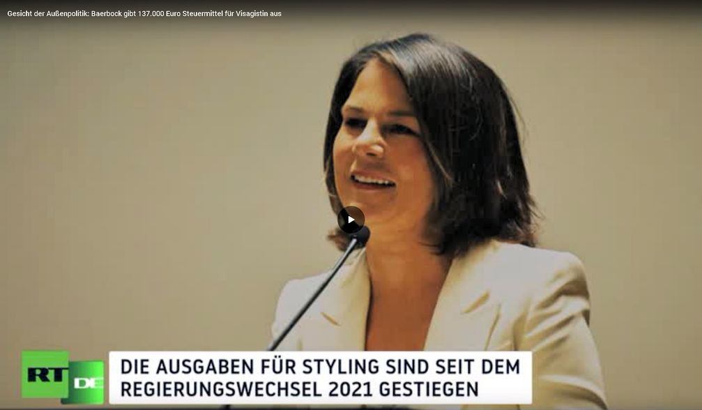 Bild: Screenshot RT DE / Eigenes Werk