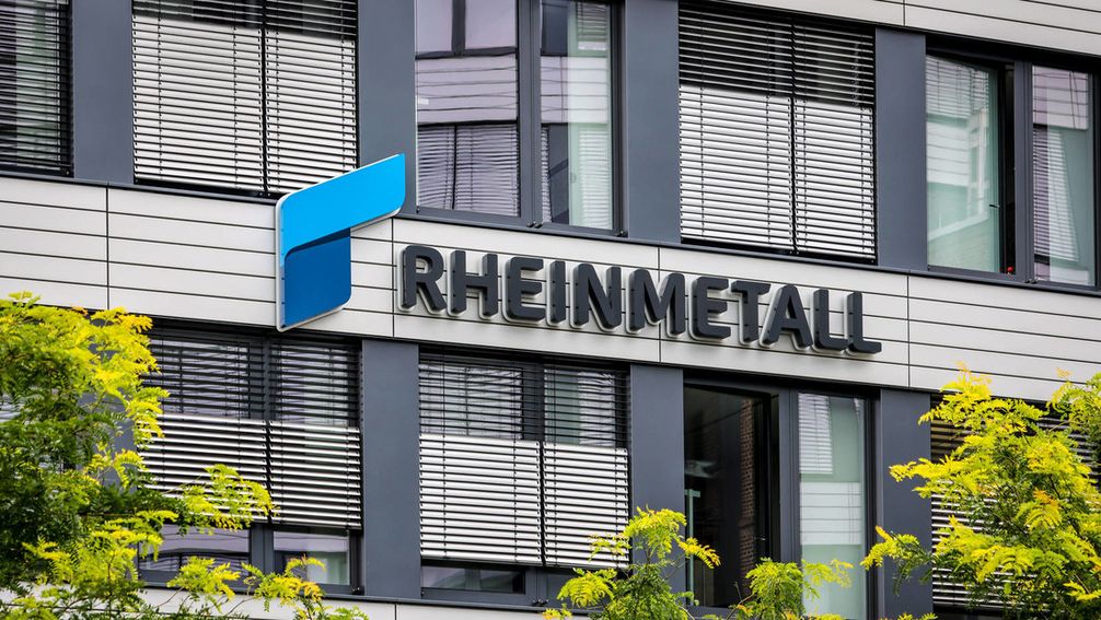 Rheinmetall Logo Bild: Rupert Oberhäuser / Legion-media.ru