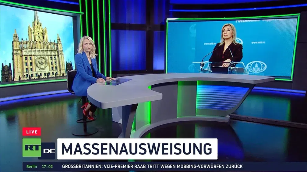 Bild: Screenshot RT DE / Eigenes Werk