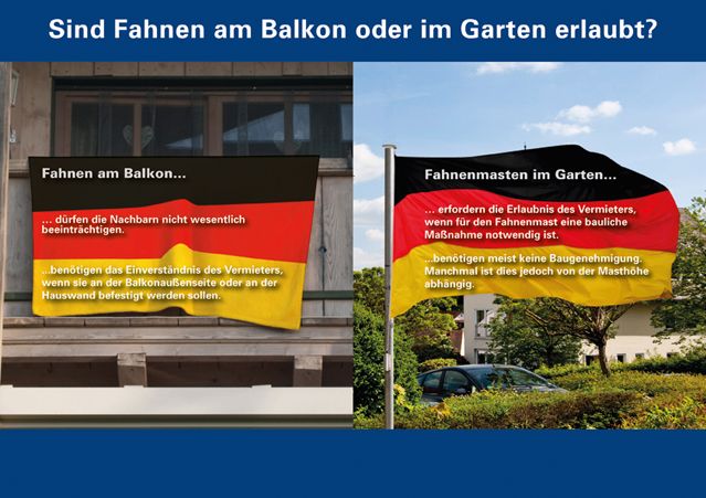 Sind Fahnen Am Balkon Oder Im Garten Erlaubt Extremnews Die