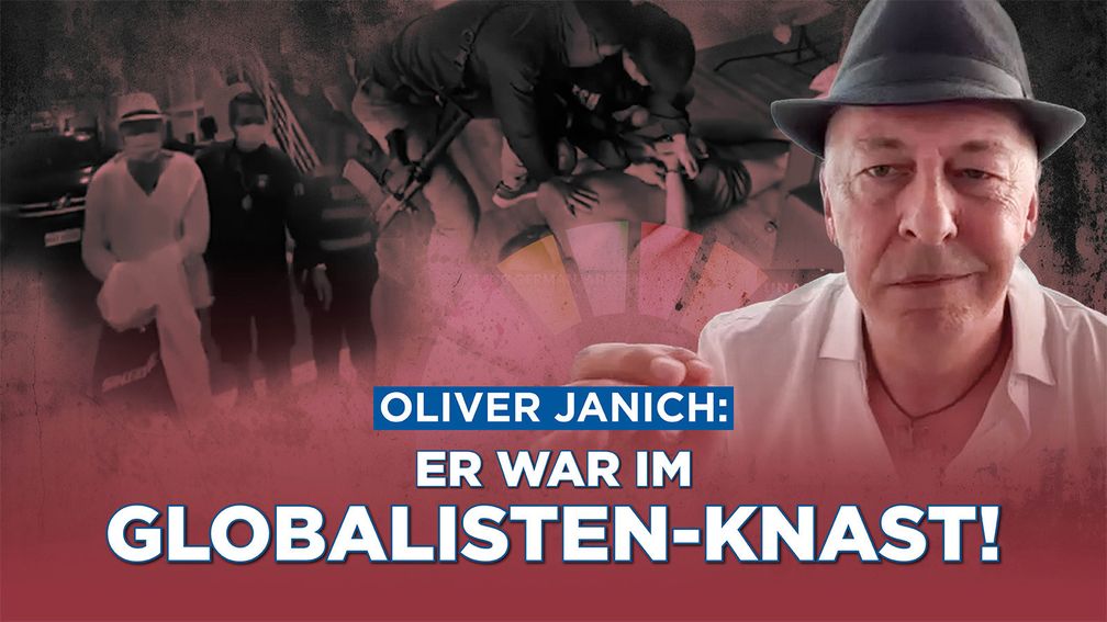 Oliver Janich (2023) Bild: AUF1 / Eigenes Werk