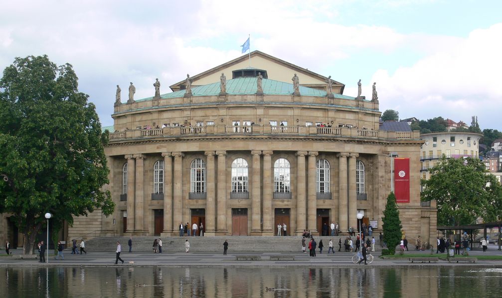 Opernhaus (Großes Haus) der Württembergischen Staatstheater Stuttgart, Archivbild