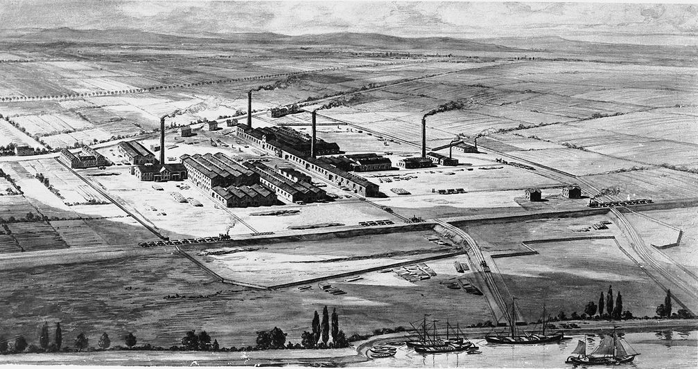 BASF-Werk Ludwigshafen 1866