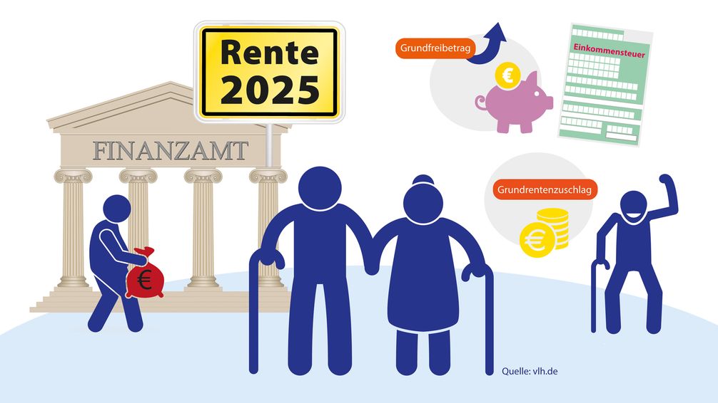 Änderungen 2025: Was Rentnerinnen und Rentner wissen sollten.