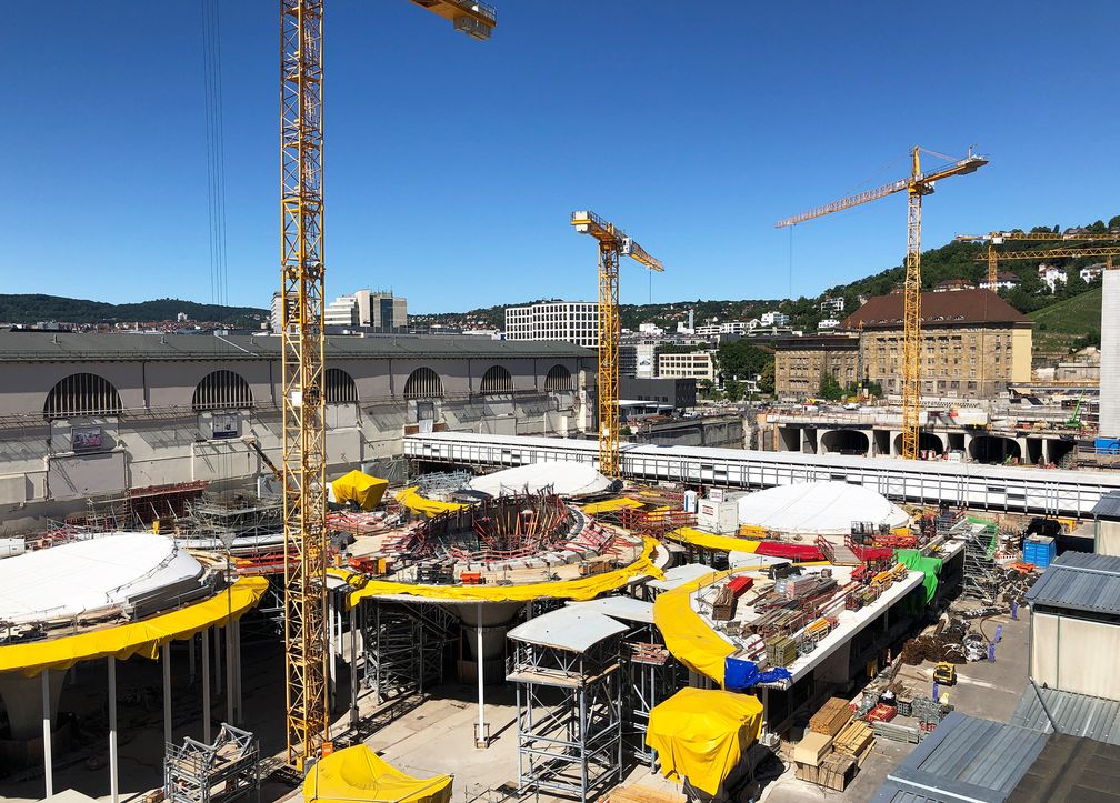 Baustelle Stuttgart 21