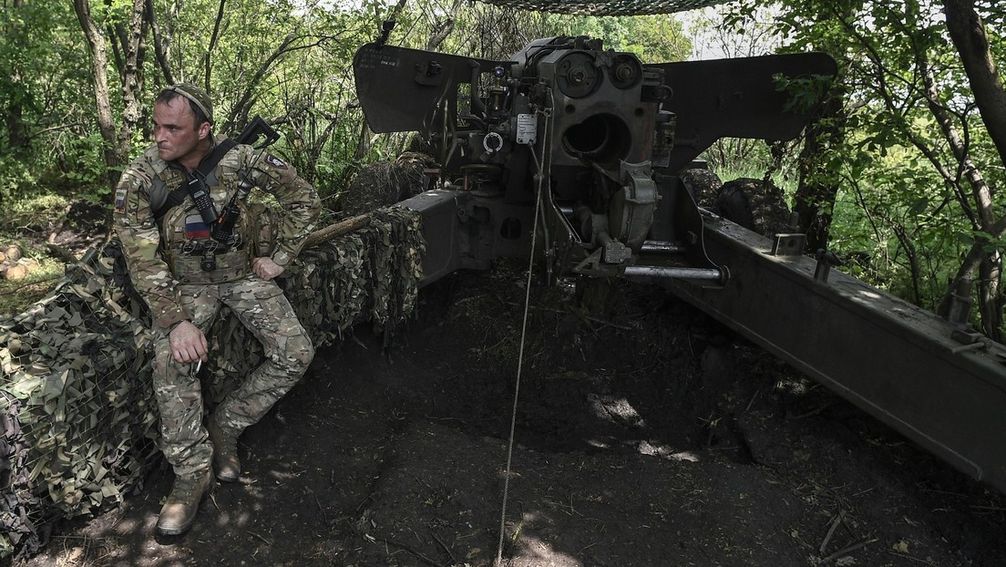 Archivbild: Ein russischer Soldat im Frontabschnitt Saporoschje Bild: Konstantin Michaltschewski / Sputnik