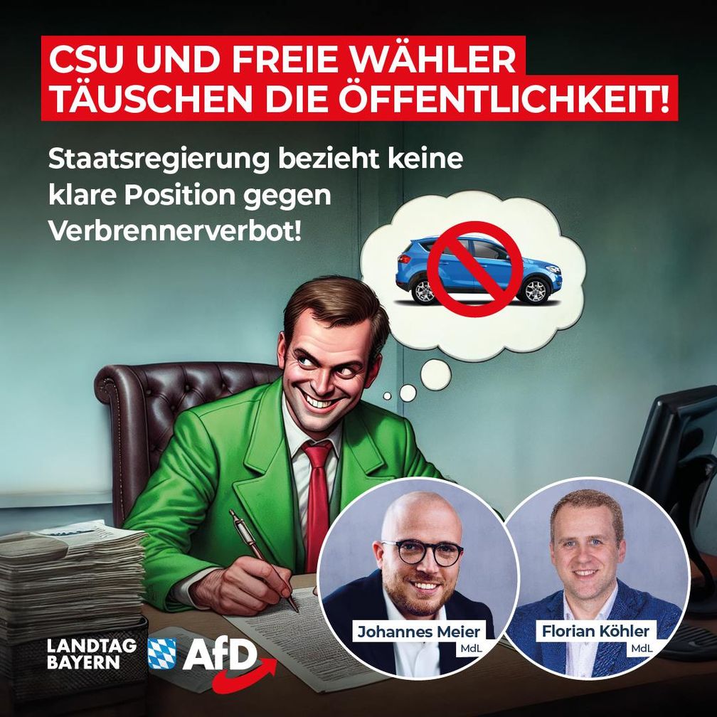 Meier / Köhler: CSU Und Freie Wähler Täuschen Die Öffentlichkeit ...