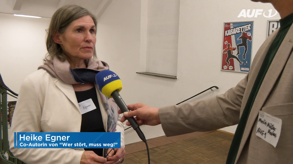 Heike Egner (2024) Bild: AUF1 / Eigenes Werk