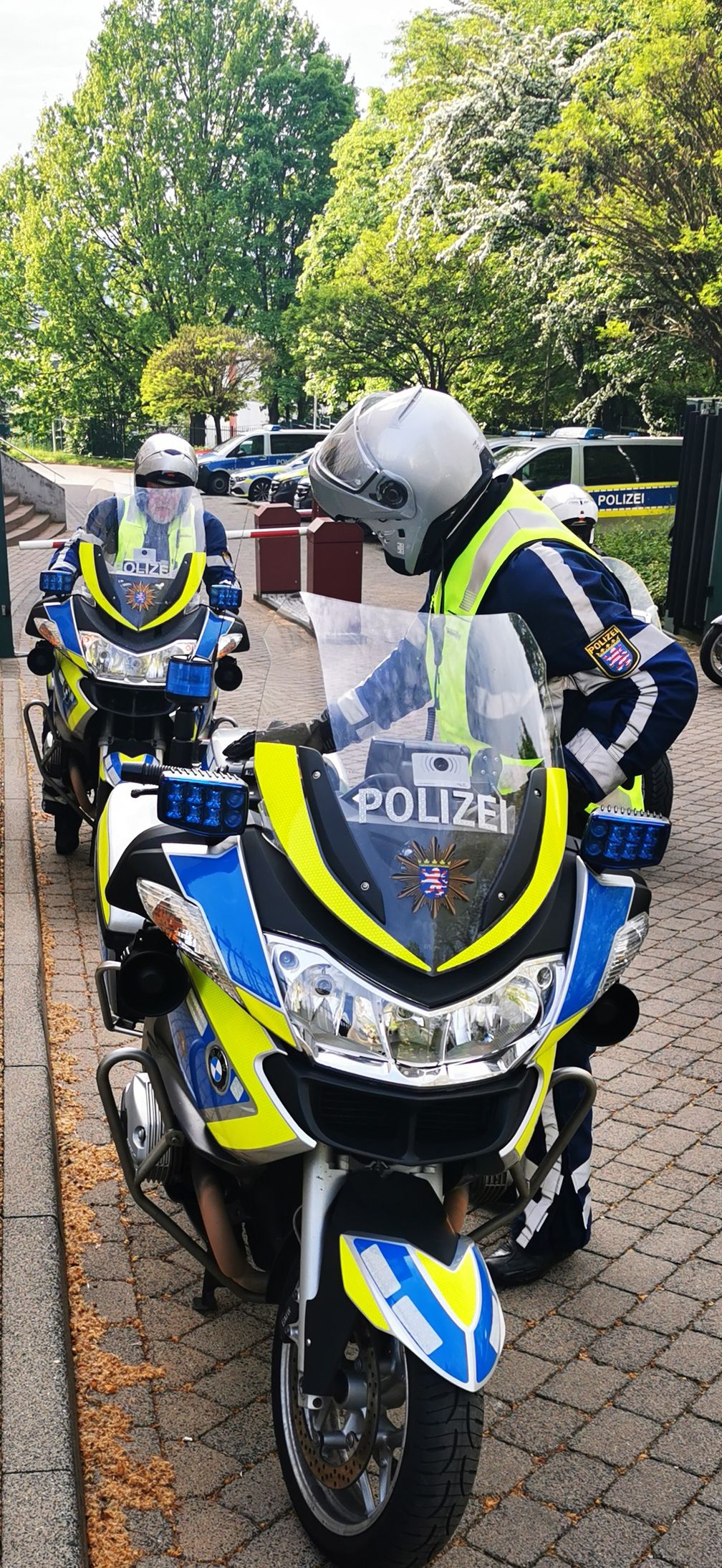 Polizeimotorräder (Symbolbild) Bild: Polizei