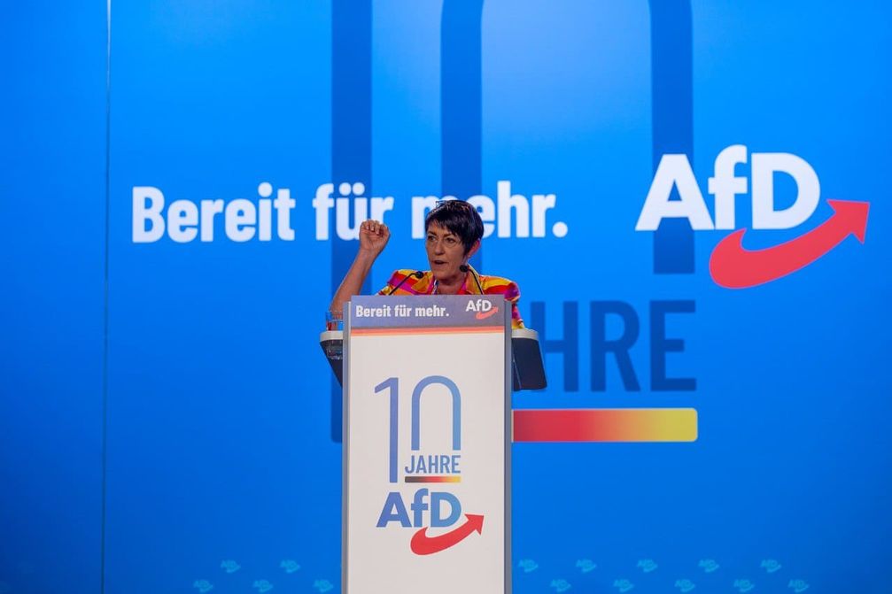 Christine Anderson (2023) Bild: AfD Deutschland