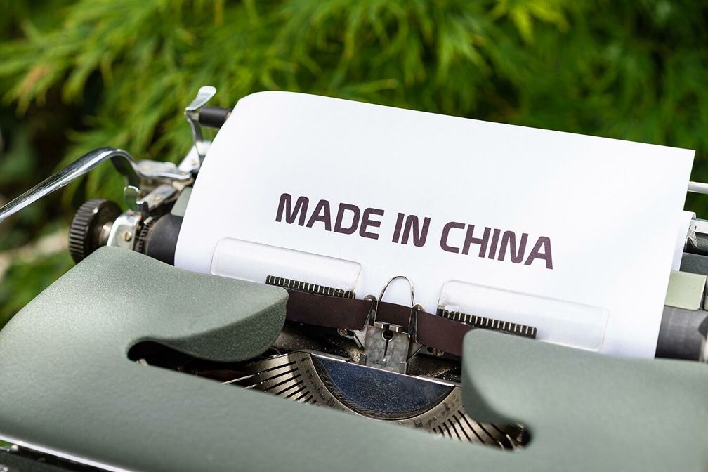 Aufschrift Made in China (Symbolfoto)