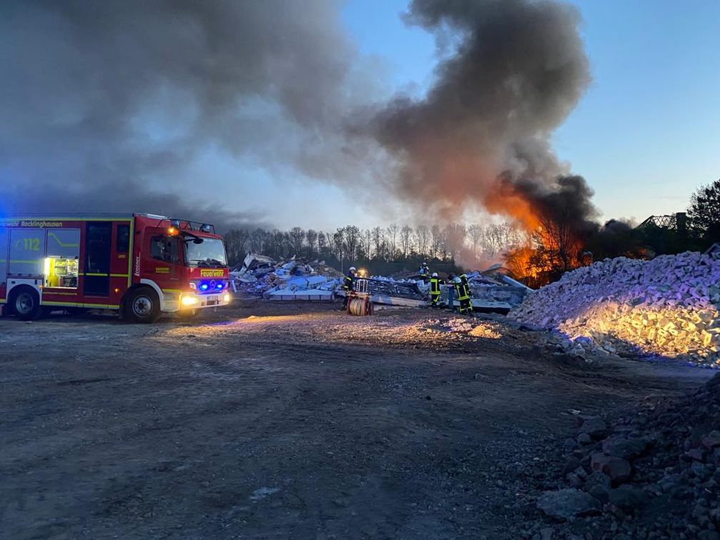 Bild: Feuerwehr Recklinghausen.