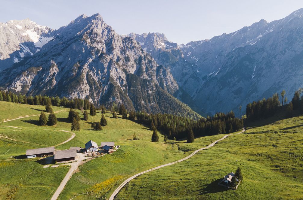 BILD zu OTS - Die Walderalm im Naturpark Karwendel Bildrechte: hall-wattens.at Fotograf: Dominic Ebenbichler