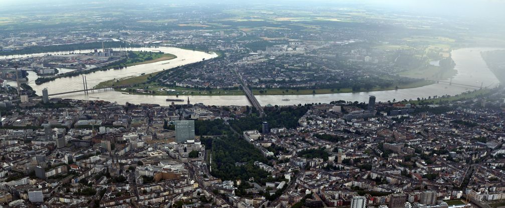 Düsseldorf, Blick nach West