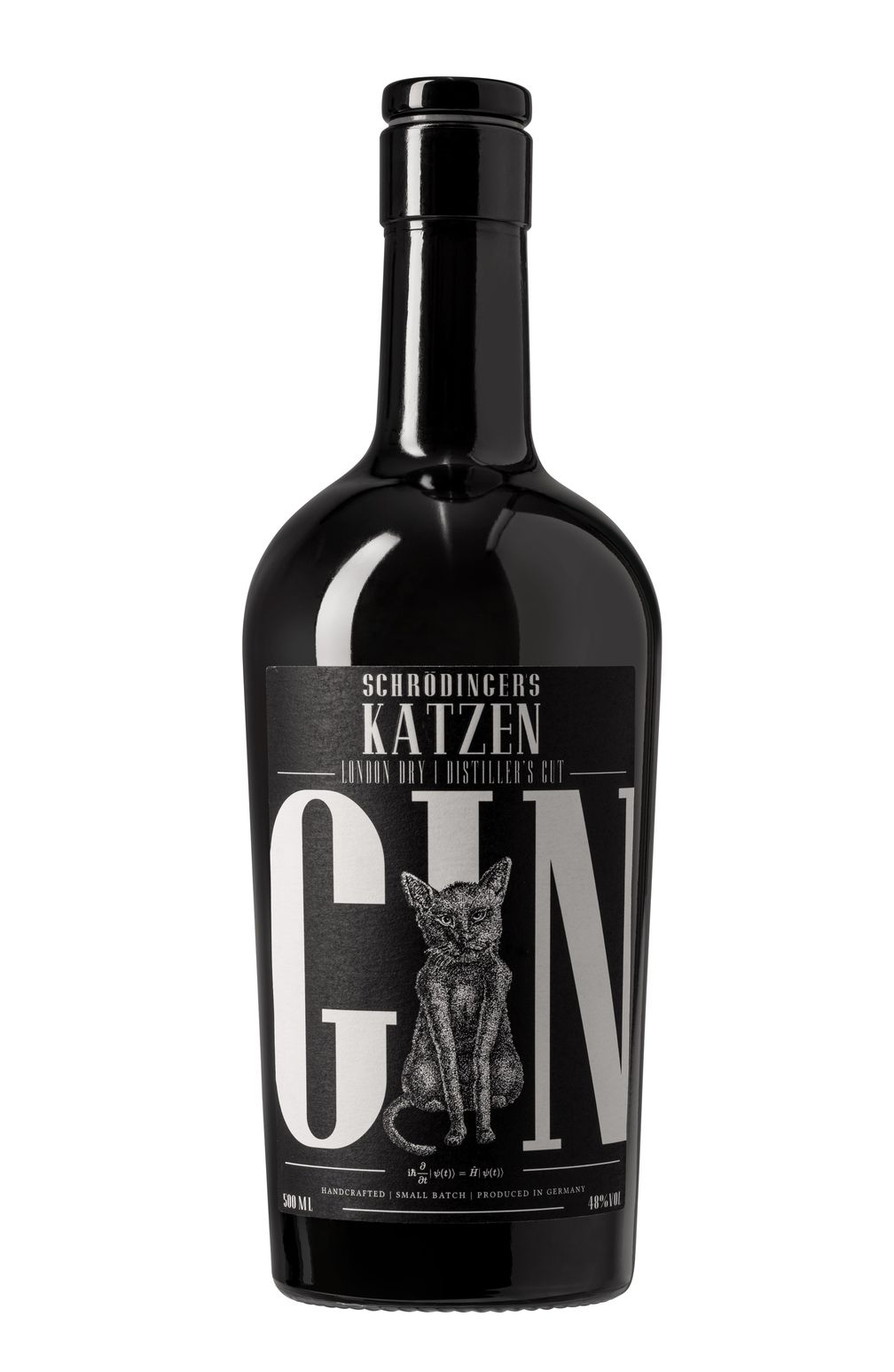 Schrödinger's Katzen Gin Distiller's Cut, London Dry Gin, 48% Vol. Bild: "obs/HS Heidelberg Spirits GmbH"