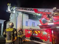 Haus nach Brand nicht mehr bewohnbar