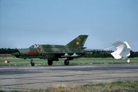 MiG-21MF des JG-1 in Holzdorf (1990)