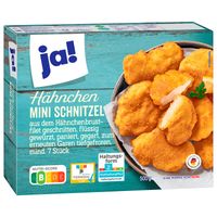 ja! Hähnchen Mini Schnitzel  Bild: REWE Markt GmbH Fotograf: REWE Markt GmbH