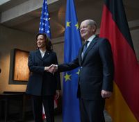 Olaf Scholz und Kamala Harris (2024)