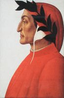 Porträt des Dante Alighieri, Sandro Botticelli, um 1495