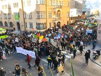 Fridays-for-Future Demo Archivbild)