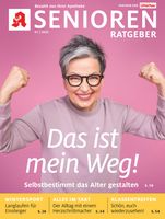 "Titelbild Senioren Ratgeber 1/2025"  Bild: Wort & Bild Verlagsgruppe - Gesu Fotograf: GettyImages/iStockphoto/Deagreez