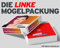 Bild: Screenshot Internetseite: "https://afd-bjoern-hoecke.de/2024/08/27/mogelpackung-bsw/" / Eigenes Werk