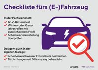 Auch Elektrofahrzeuge müssen für den Winter gerüstet sein. Grafik: Clarios / Weiterer Text über ots und www.presseportal.de/nr/79794 / Die Verwendung dieses Bildes für redaktionelle Zwecke ist unter Beachtung aller mitgeteilten Nutzungsbedingungen zulässig und dann auch honorarfrei. Veröffentlichung ausschließlich mit Bildrechte-Hinweis. Bildrechte: Clarios Fotograf: Clarios