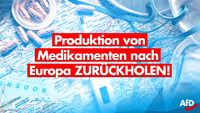 Pharma-Experte: Produktion von Medikamenten nach Europa zurückholen!