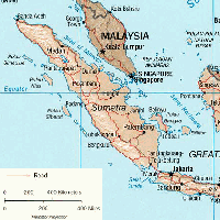Sumatra (Sumatera) in Indonesien