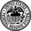 Das Siegel der privaten Zentralbank Federal Reserve System, FED