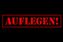 Logo der Kampagne "AUFLEGEN" Bild: Polizei