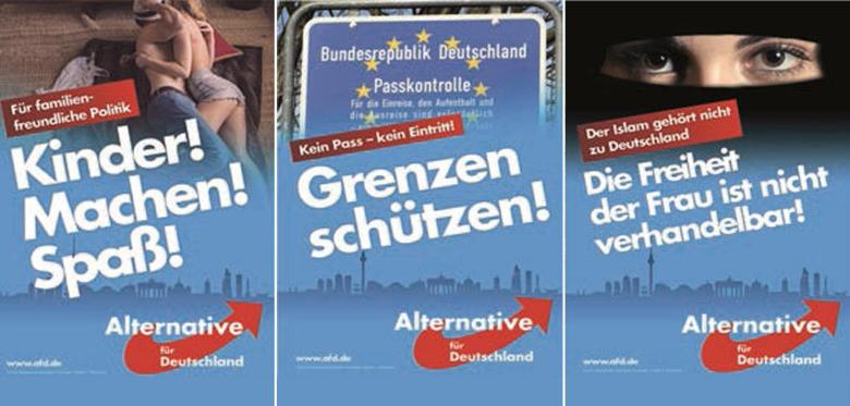 AfD Wahlplakate 2017 (Symbolbild) — Extremnews — Die etwas ...